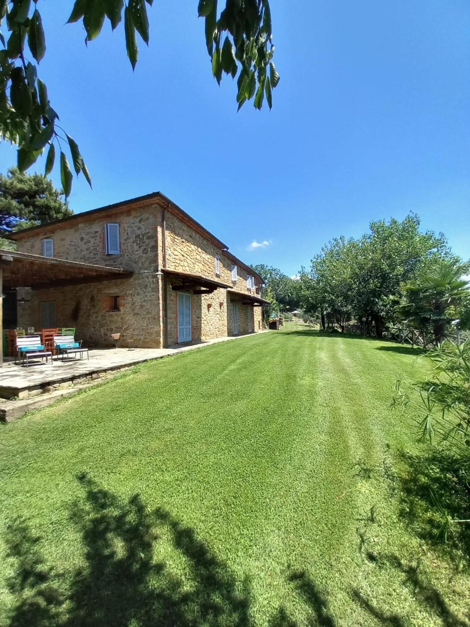 Villa Casolare Il Moro Monte San Savino Exterior foto
