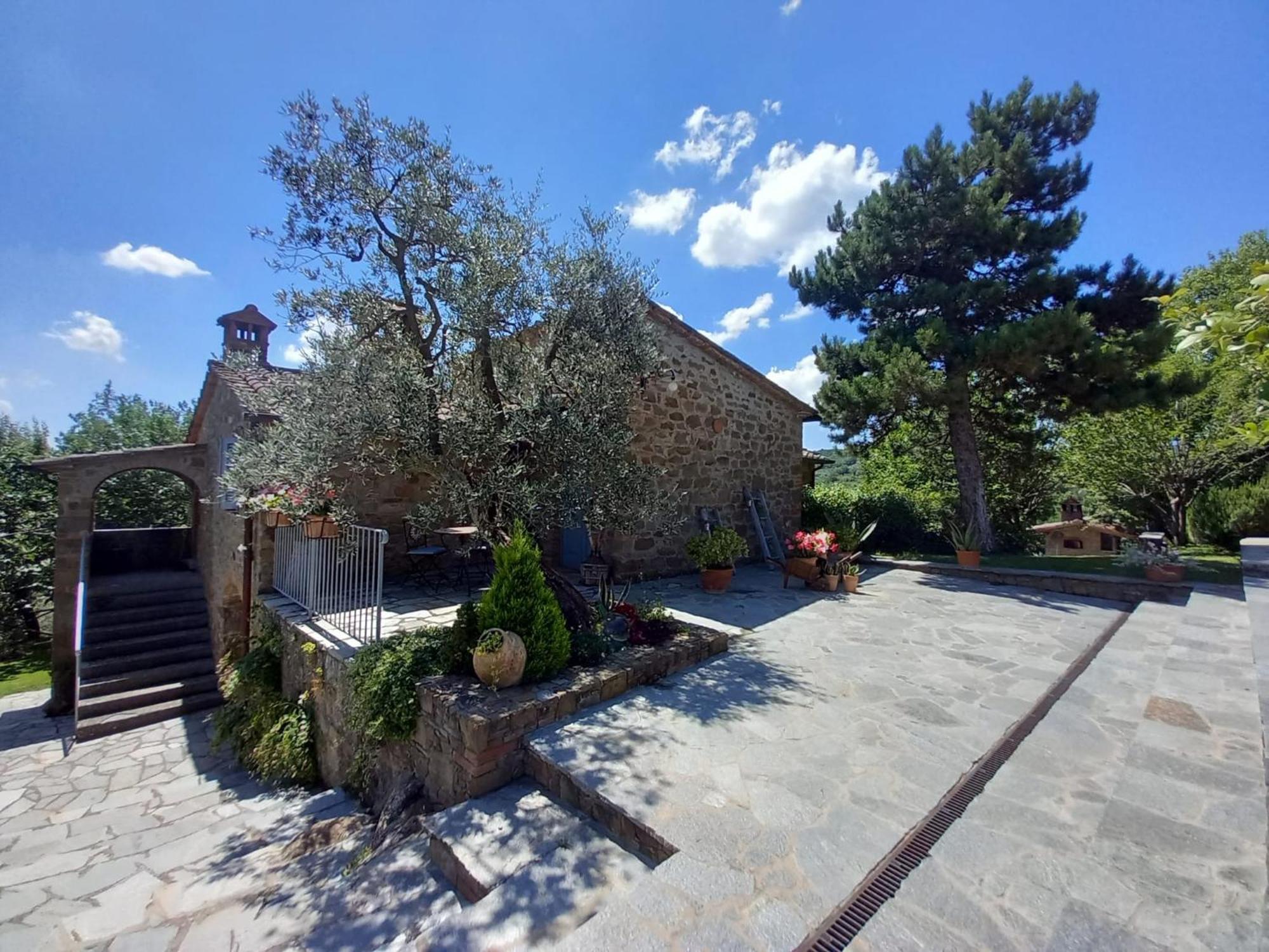 Villa Casolare Il Moro Monte San Savino Exterior foto