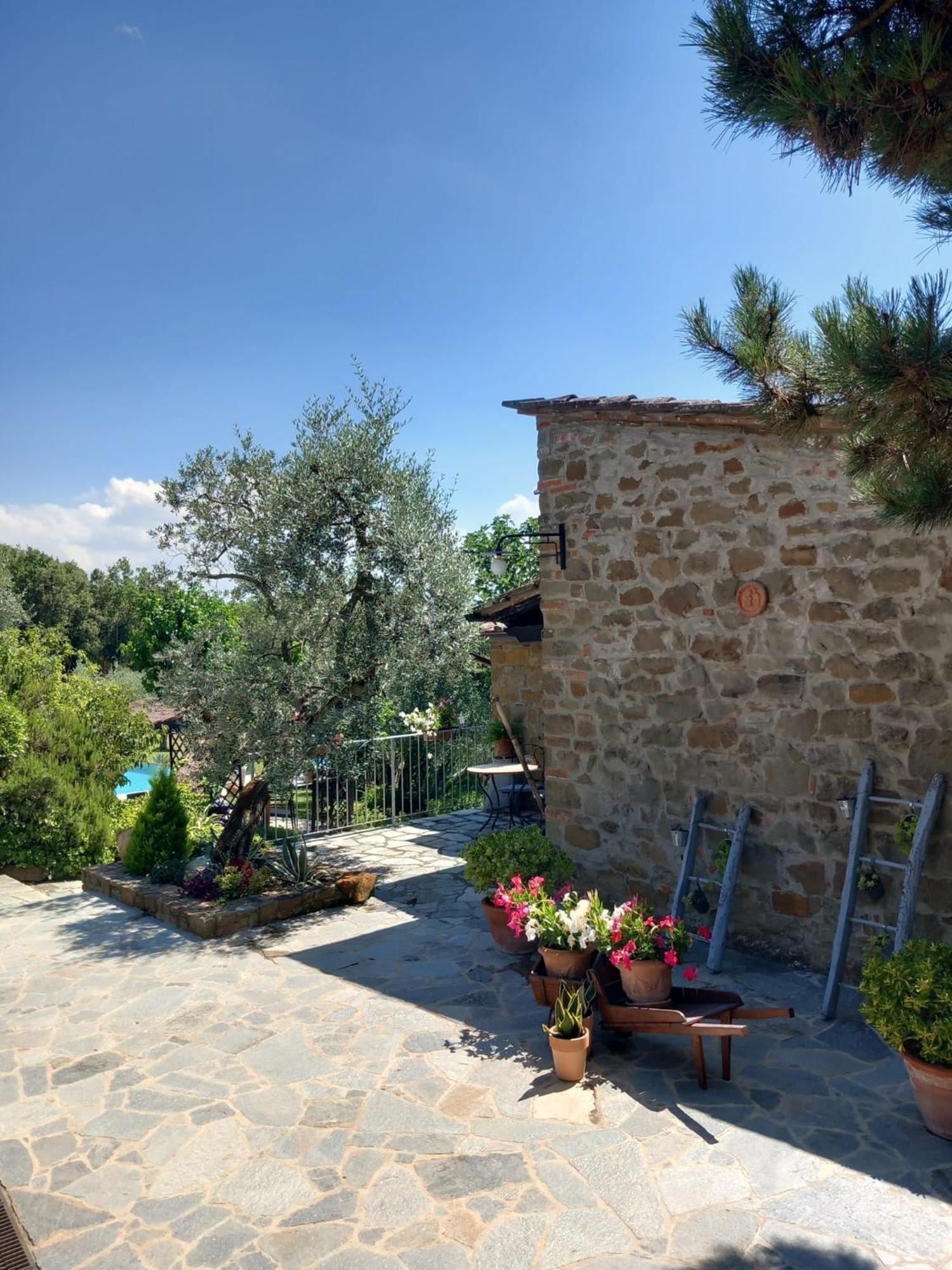 Villa Casolare Il Moro Monte San Savino Exterior foto