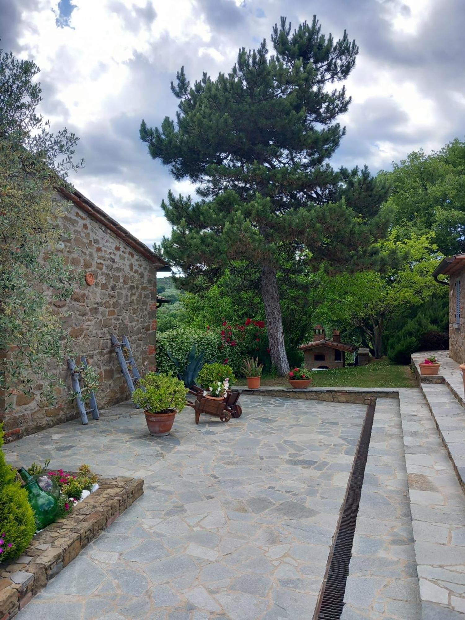 Villa Casolare Il Moro Monte San Savino Exterior foto