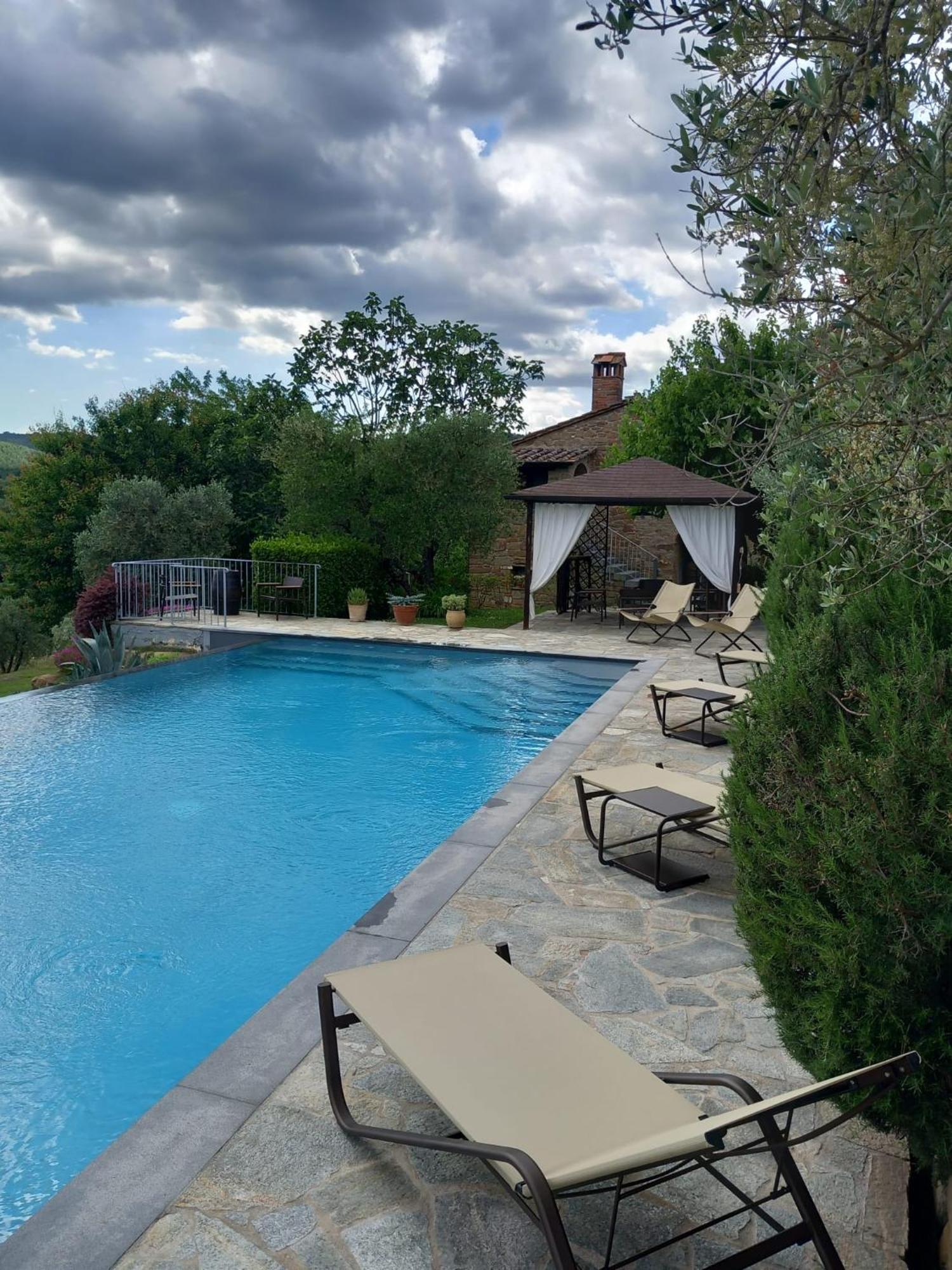 Villa Casolare Il Moro Monte San Savino Exterior foto