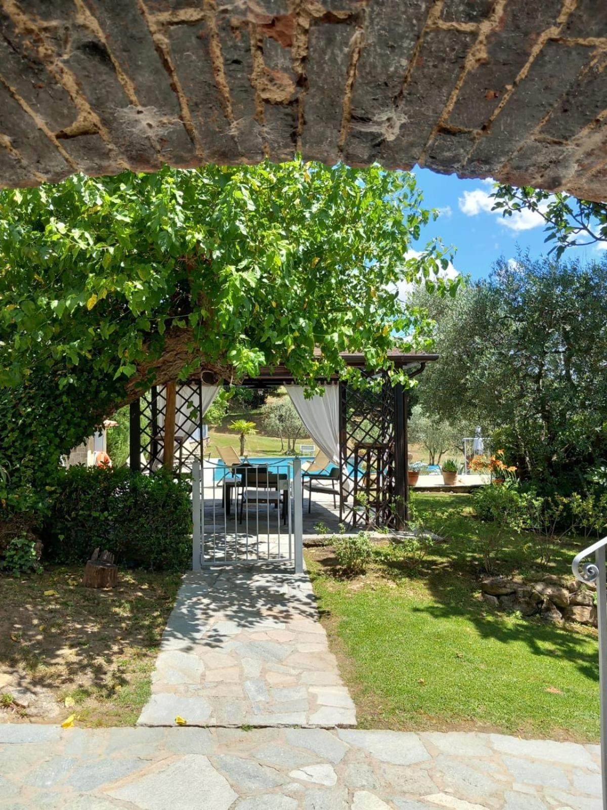 Villa Casolare Il Moro Monte San Savino Exterior foto