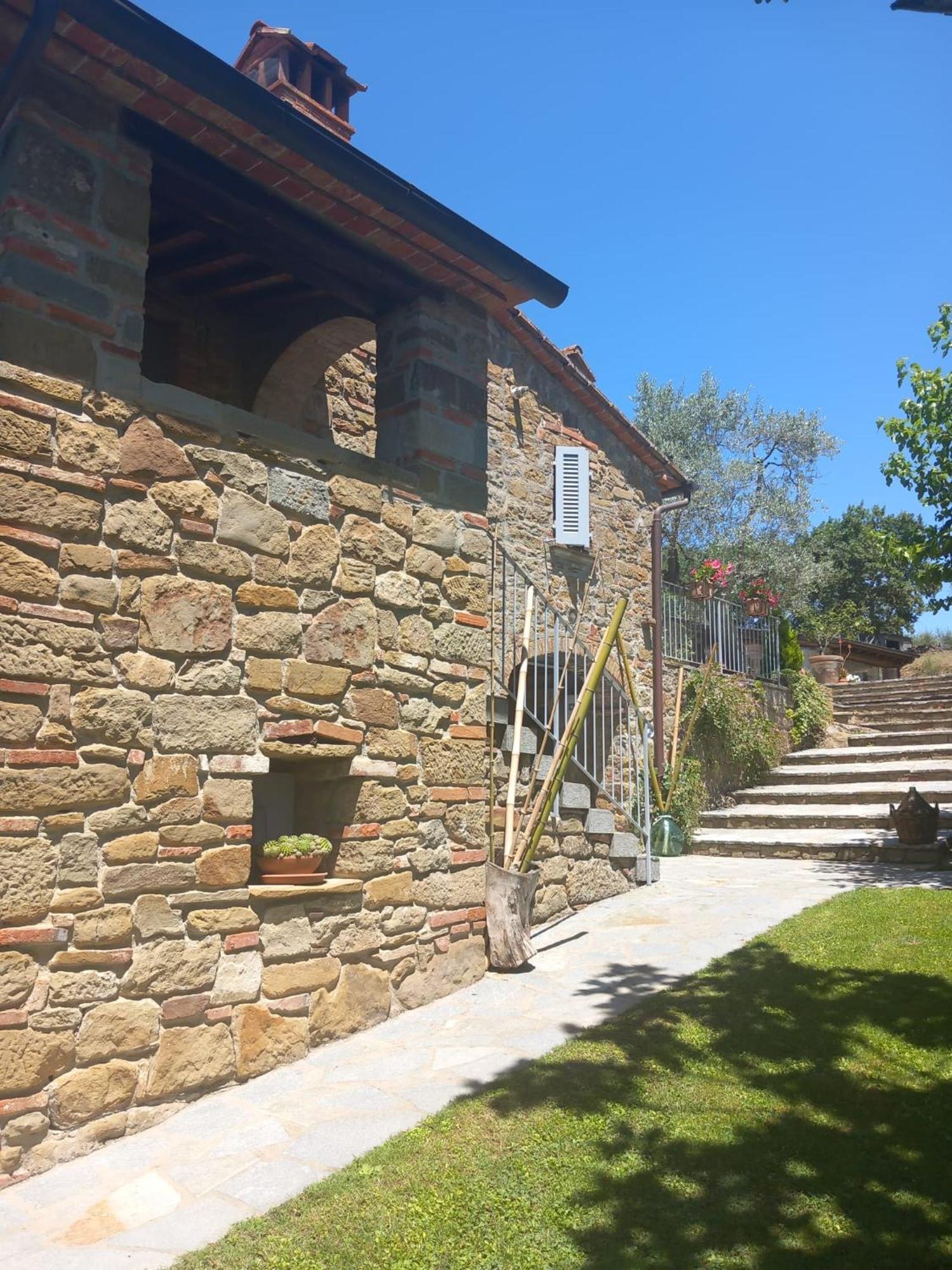 Villa Casolare Il Moro Monte San Savino Exterior foto