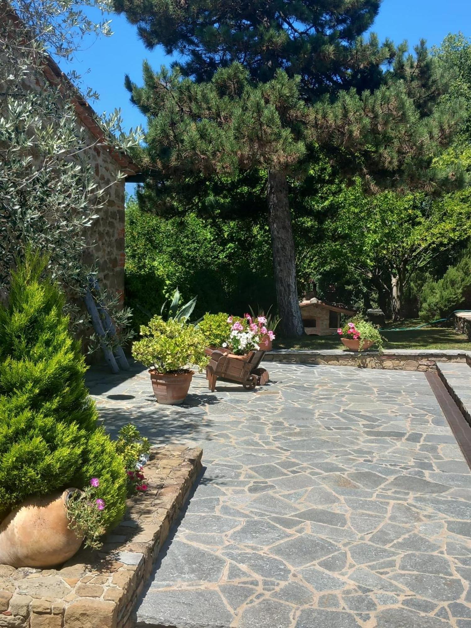 Villa Casolare Il Moro Monte San Savino Exterior foto
