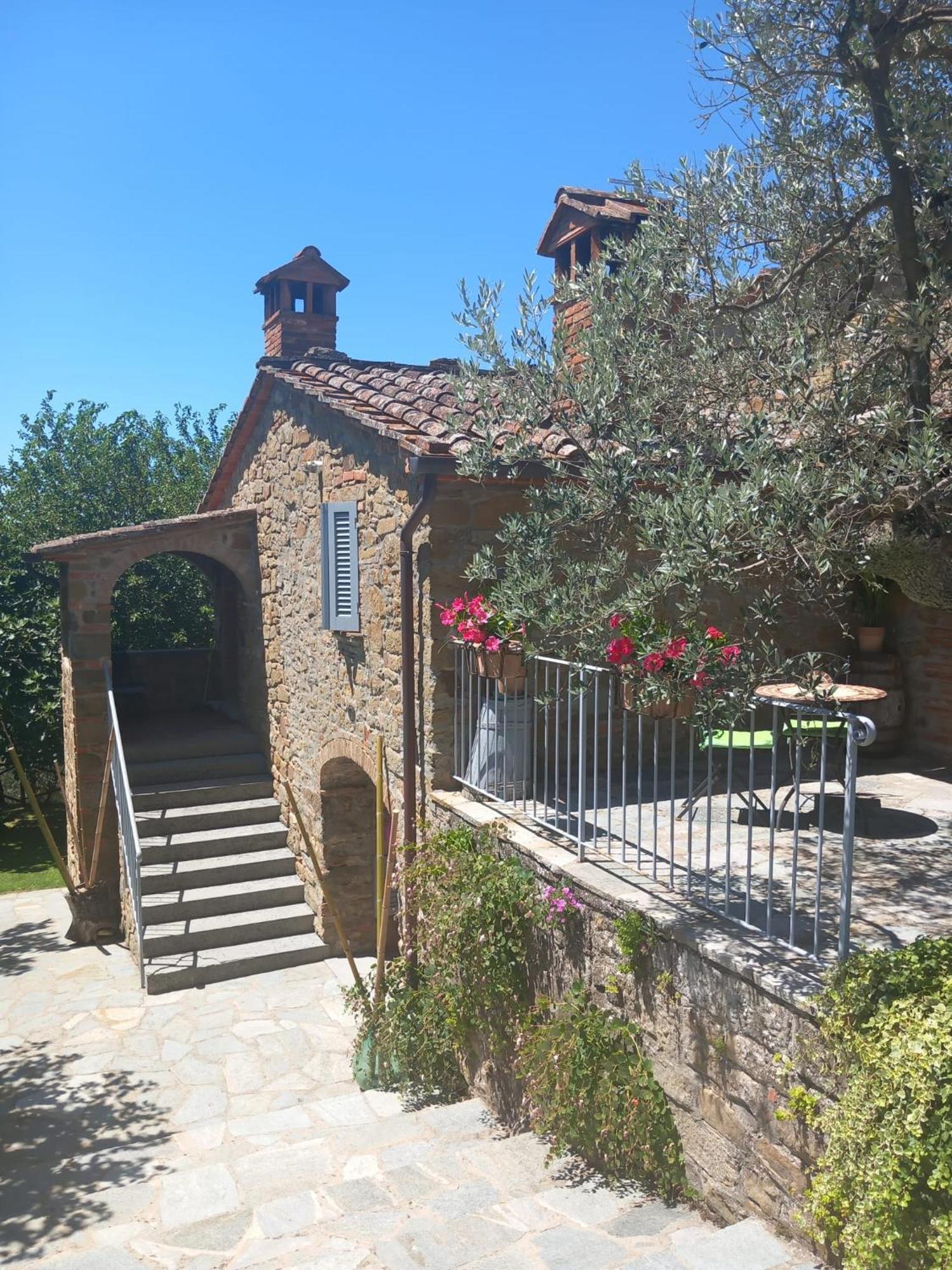 Villa Casolare Il Moro Monte San Savino Exterior foto