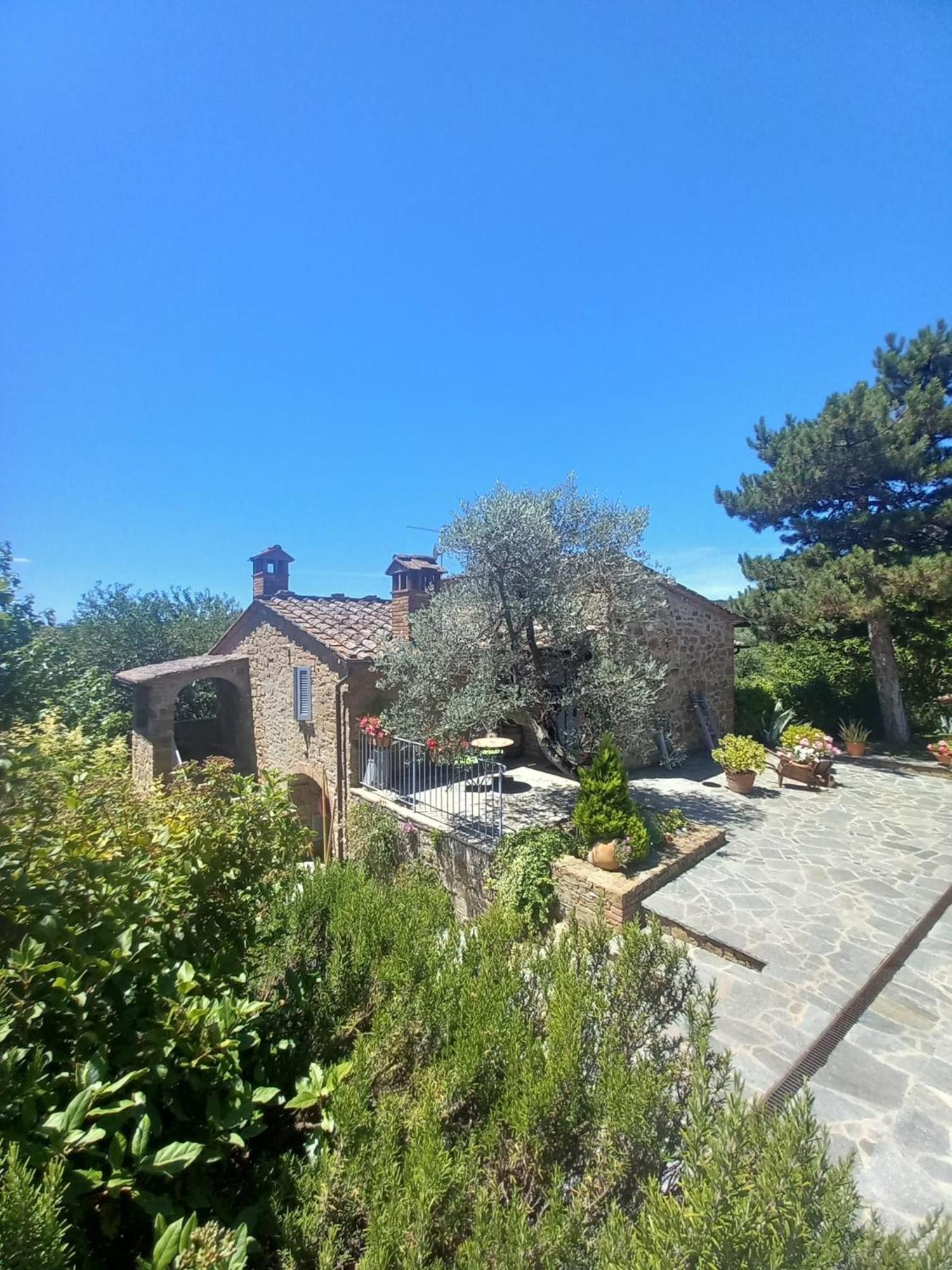 Villa Casolare Il Moro Monte San Savino Exterior foto