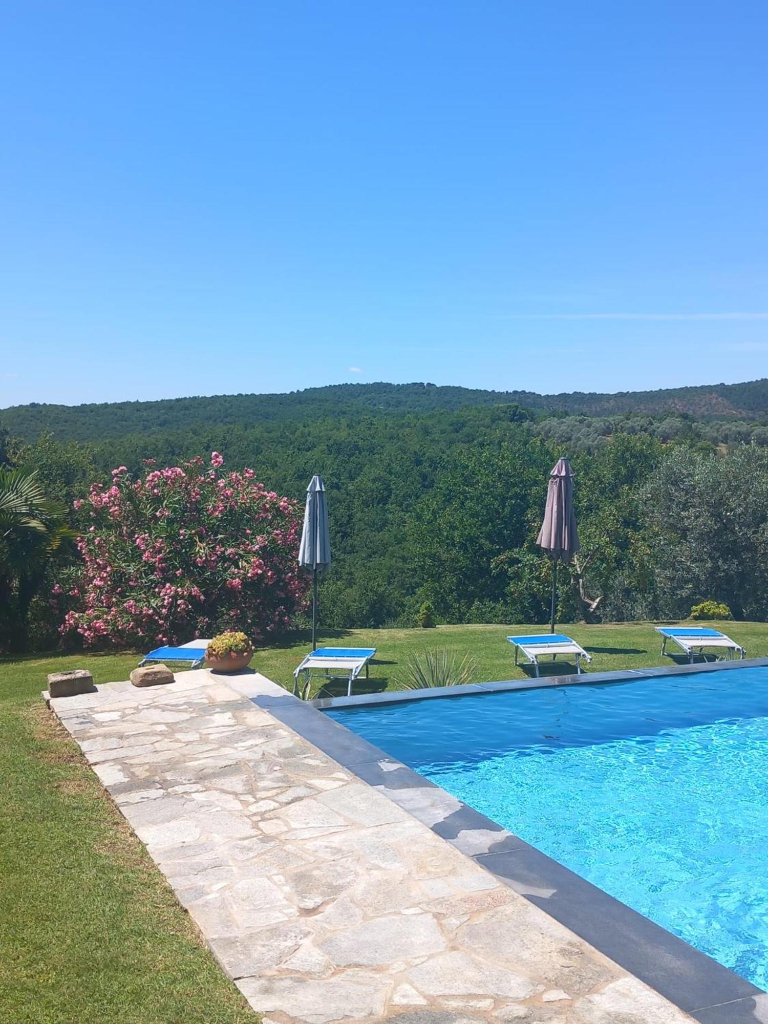 Villa Casolare Il Moro Monte San Savino Exterior foto