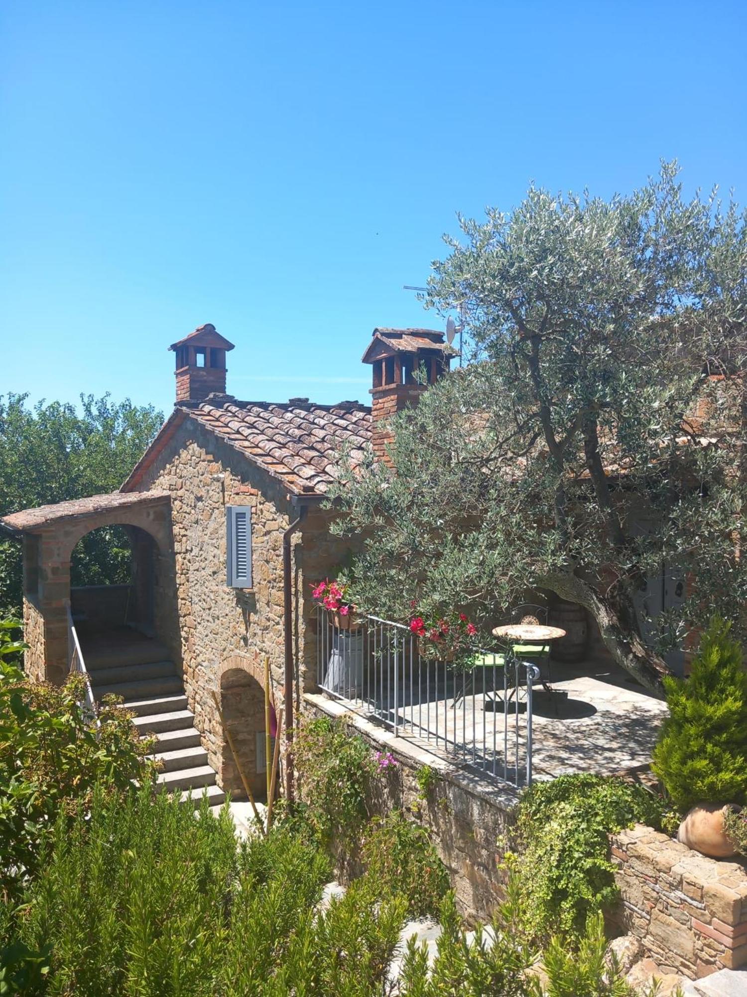 Villa Casolare Il Moro Monte San Savino Exterior foto