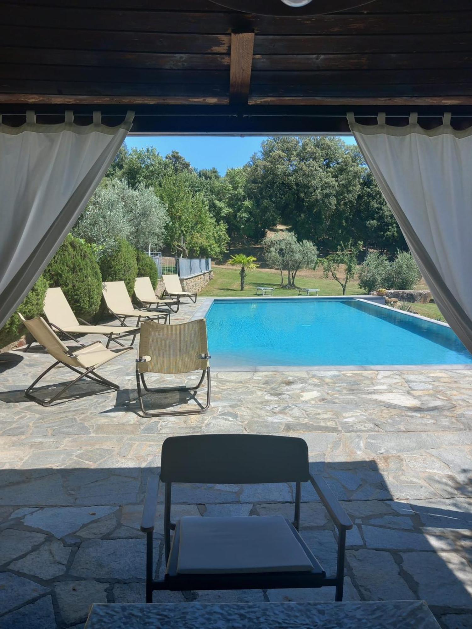 Villa Casolare Il Moro Monte San Savino Exterior foto