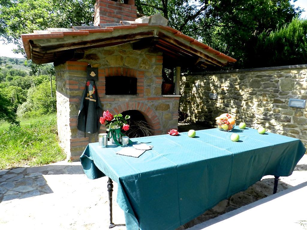 Villa Casolare Il Moro Monte San Savino Exterior foto