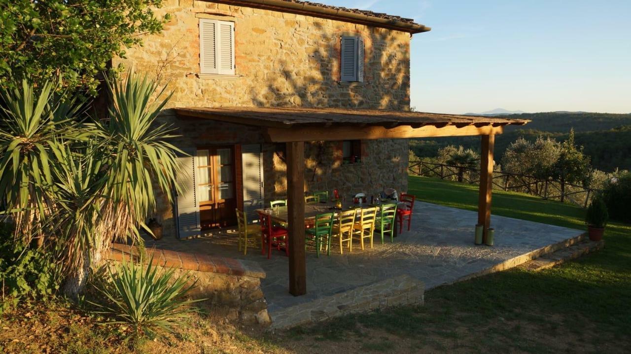 Villa Casolare Il Moro Monte San Savino Exterior foto